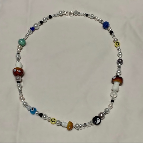 5/$20 (ENTIRE SHOP CLEARANCE) Mushroom men jewelry necklace 🍄 hippie vibes - Picture 1 of 4
